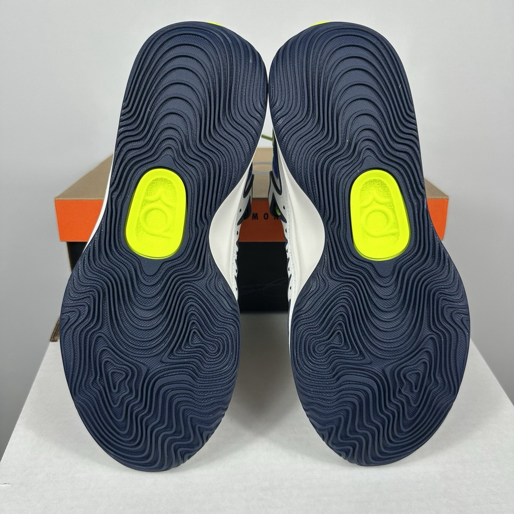 Nike KD 18 Smart City Basketball Sneaker Royal Blue Yellow Mens 11 Women’s 12.5 - Picture 6 of 10